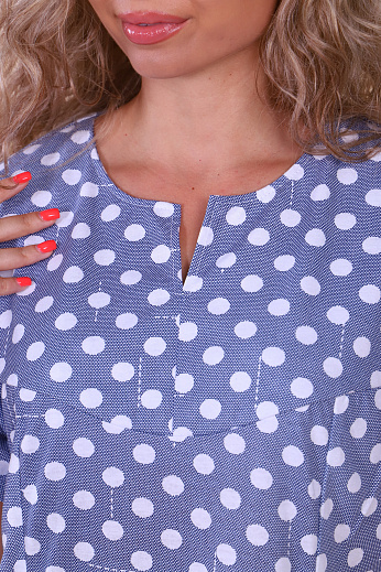 М374 Платье «Мишель» (горох)