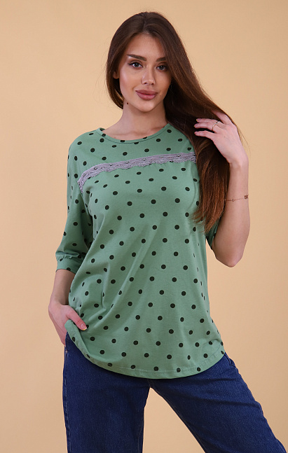 М233 Туника "Кристи" (зеленый)