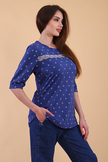 М233 Туника "Кристи" (индиго)