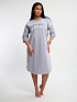 М457 Туника Даша (серый меланж)