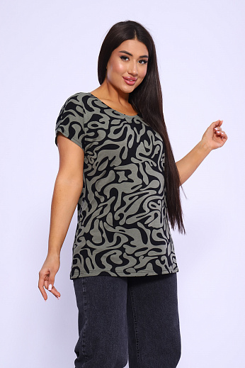М417 Футболка Кимоно (хаки)